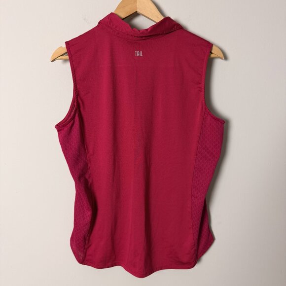 2/$30 Tail Sleeveless Golf Pink Top Large - Picture 3 of 4